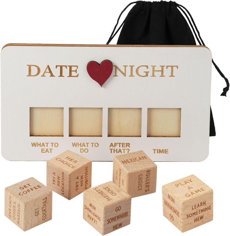 Photo 1 of Date Night Fun: Wooden Love Dice, Food & Date Ideas, Gifts for Couples