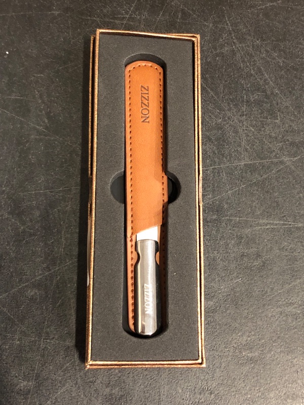 Photo 1 of ZIZZON Professional Stainless Steel Nail Files Double Sided for Women and Men, Heavy Duty Reusable Manicure Filer for Natural Nails, Great for Home Salon or Travel Use