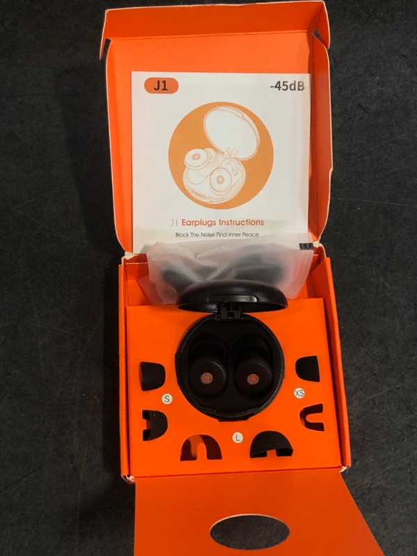 Photo 1 of Ear Plugs for Sleeping Noise Cancelling, 45dB Earplugs for Noise Reduction, Reusable Noise Cancelling Ear Plugs Hearing Protection for Focus/Study/Work/Concert, Silicone EarPlugs with Case & 8 Eartips