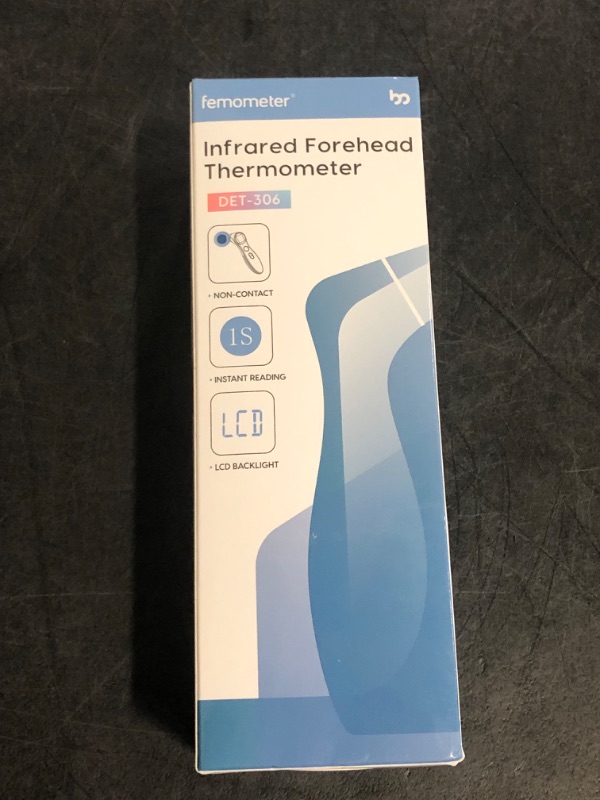 Photo 1 of Forehead Thermometer for Adults and Kids, Digital Touchless Thermometer for Baby, Infants and Toddlers, 3 Color Fever Alarm, FSA HSA Eligible,1s Fast Accurate Reading, Non Contact