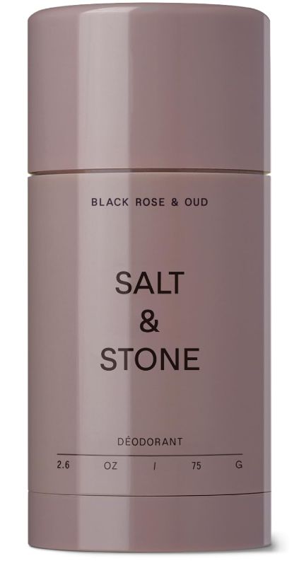 Photo 1 of SALT & STONE Aluminum Free Deodorant | Extra Strength 48 Hour Protection for Women & Men | Made with Seaweed Extracts, Shea Butter & Prebiotics (Black Rose & Oud)
