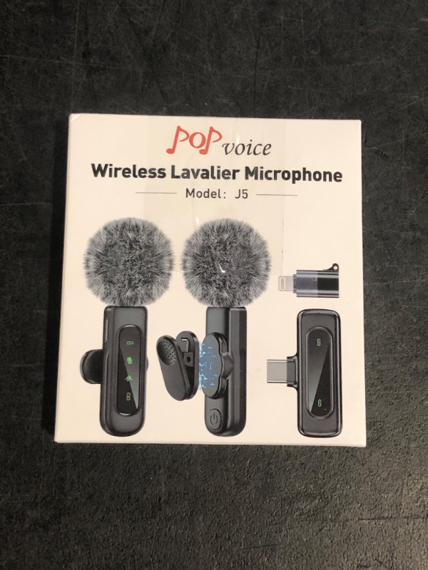 Photo 1 of USB C Lavalier Microphone Wireless Mini Mic for Type-C Android Phone/Tablet/PC Video Recording Clip-on Mics with Rotatable Clip&Denoise Recording, Ideal for Vlog Tiktok Youtube Podcast Content Creator