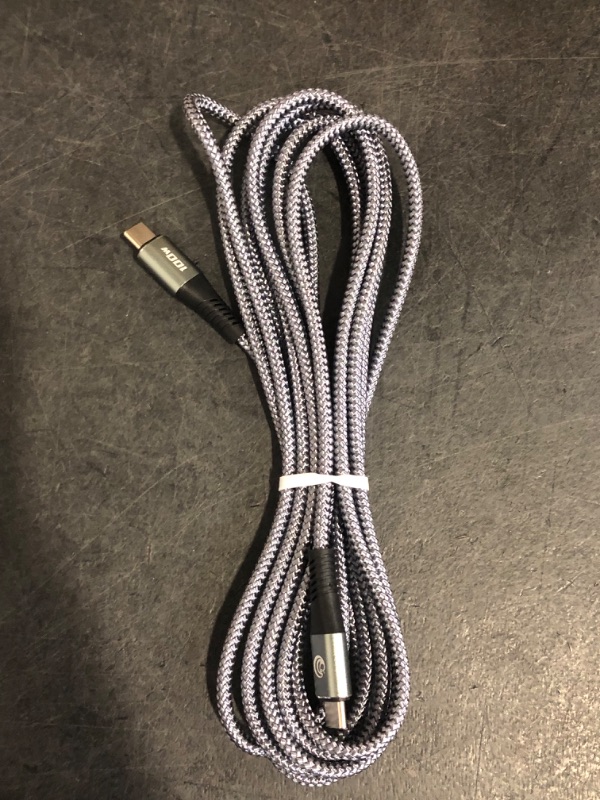 Photo 1 of LOKEKE 240W USB 4.0 PD Type C Cable for Thunderbolt 4, 8K@60Hz 40Gbps USB Type C Male to USB C Male Cable Cord Wire Compatible with MackBook i Pad Galaxy Laptop