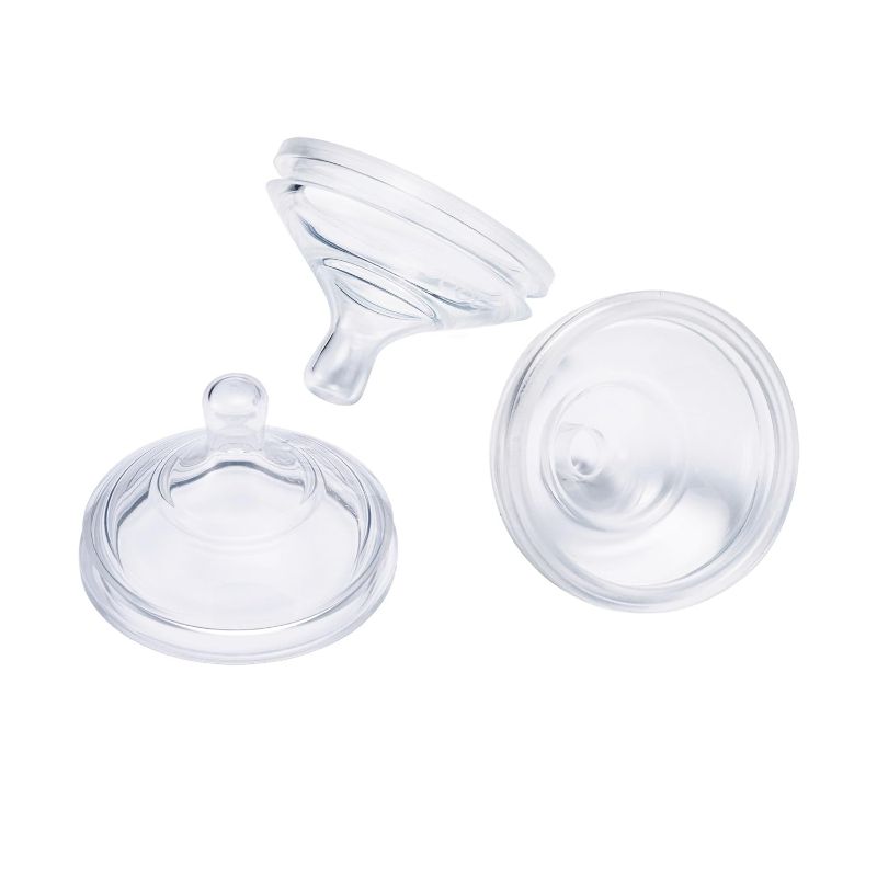 Photo 1 of Boon Nursh Silicone Baby Bottle Nipples - Bottle Nipples for Boon Nursh Baby Bottles - Baby Bottle-Feeding Supplies - Fast Flow Baby Bottle Nipples - 3 Count