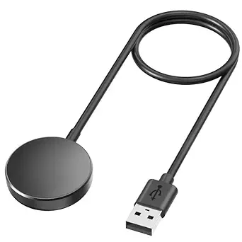 Photo 1 of 1 Pack Compatible Samsung Charger, Galaxy Watch 7/6/5/4 Charger Cable Dock USB Replacement for Galaxy Watch 7/6/6 Classic/5/5 Pro/4/4 Classic/3/Active 2/Active