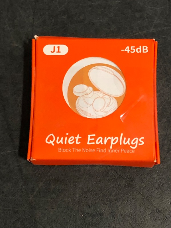 Photo 1 of Ear Plugs for Sleeping Noise Cancelling, 45dB Soft Earplugs for Concert, Reusable Ear Plugs for Noise Reduction with Case & 8 Eartips, for Sleeping, Concert, Working, Studying, Traveling (Off White)