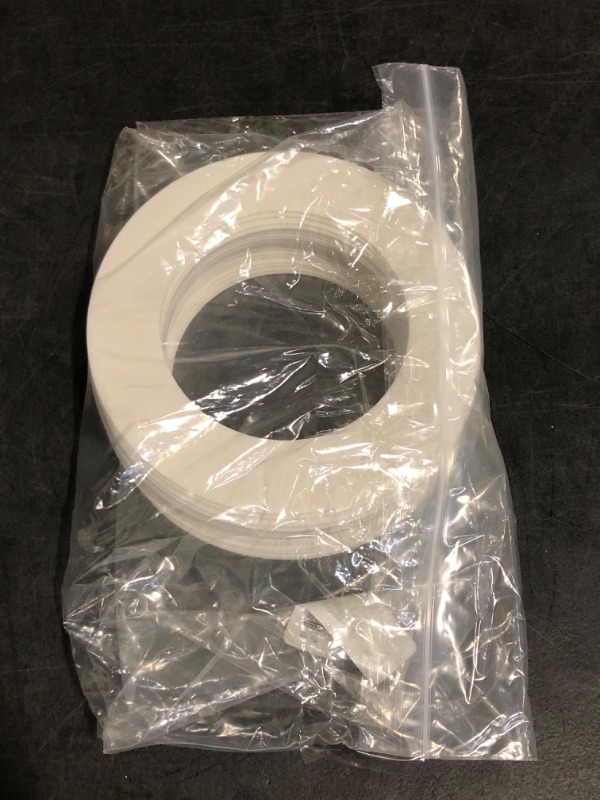 Photo 1 of PTFE Plastic Ring Seals and Gaskets DIN7603 M4 M5 M6 M8 M10 M12 M13 M14 M16 M25 (18 * 28 * 3mm - 20pcs)