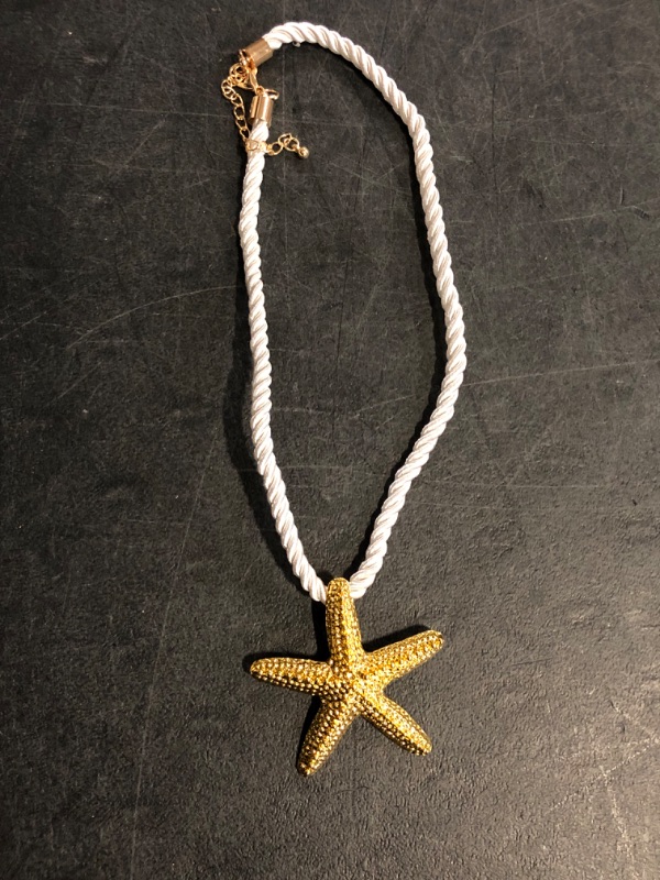 Photo 1 of Choistily Starfish Necklace for Women Gold Starfish Necklace Seashell Necklaces Beach Necklaces