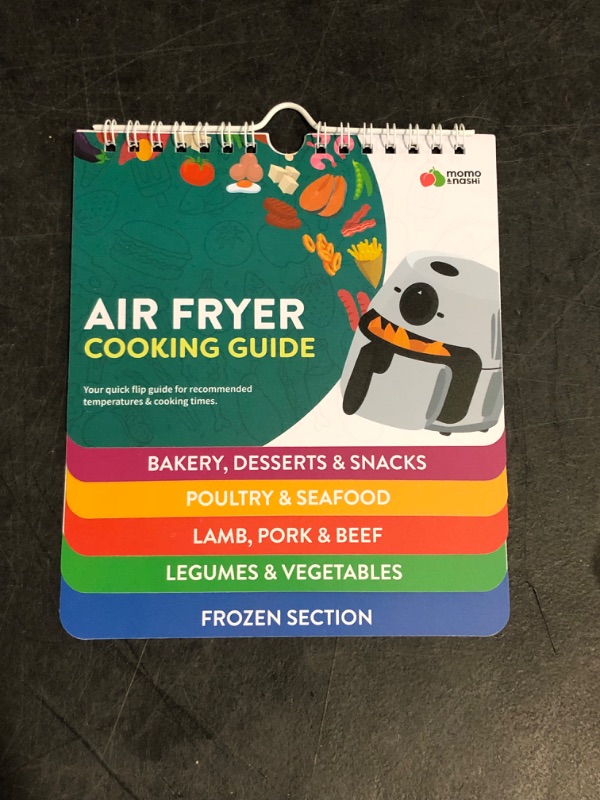 Photo 1 of Air Fryer Cheat Sheet Magnets Cooking Guide Booklet - Air Fryer Cookbooks - Air Fryer Liners - Air Fryers Kitchen Gifts Gadgets 2025 - Air Fryer Accessories - Air Fryer Cooking Guide