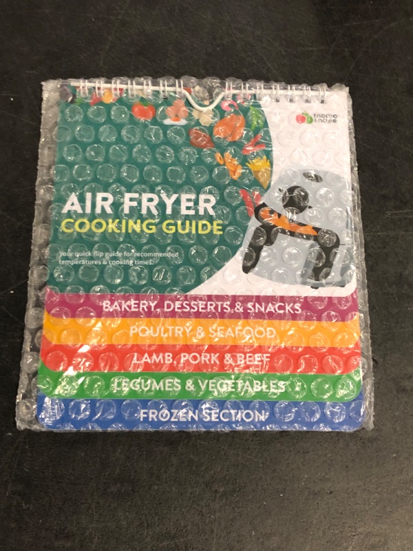 Photo 1 of Air Fryer Cheat Sheet Magnets Cooking Guide Booklet - Air Fryer Cookbooks - Air Fryer Liners - Air Fryers Kitchen Gifts Gadgets 2025 - Air Fryer Accessories - Air Fryer Cooking Guide