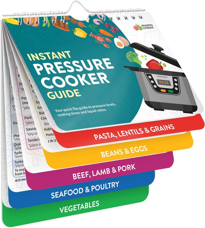 Photo 1 of Instant Pot Magnetic Cheat Sheet Magnet - Instant Pot Accessories - Cookbooks Pressure Cooker Cooking Guide - 7”x 6” Instapot Booklet - Instantpot Cooking - Kitchen Gifts for Women - Kitchen Gadgets