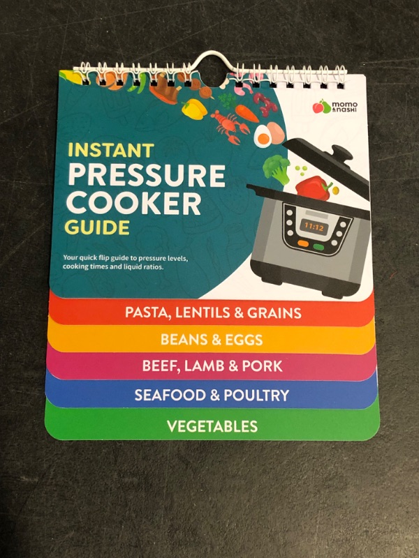 Photo 1 of Instant Pot Magnetic Cheat Sheet Magnet - Instant Pot Accessories - Cookbooks Pressure Cooker Cooking Guide - 7”x 6” Instapot Booklet - Instantpot Cooking - Kitchen Gifts for Women - Kitchen Gadgets
