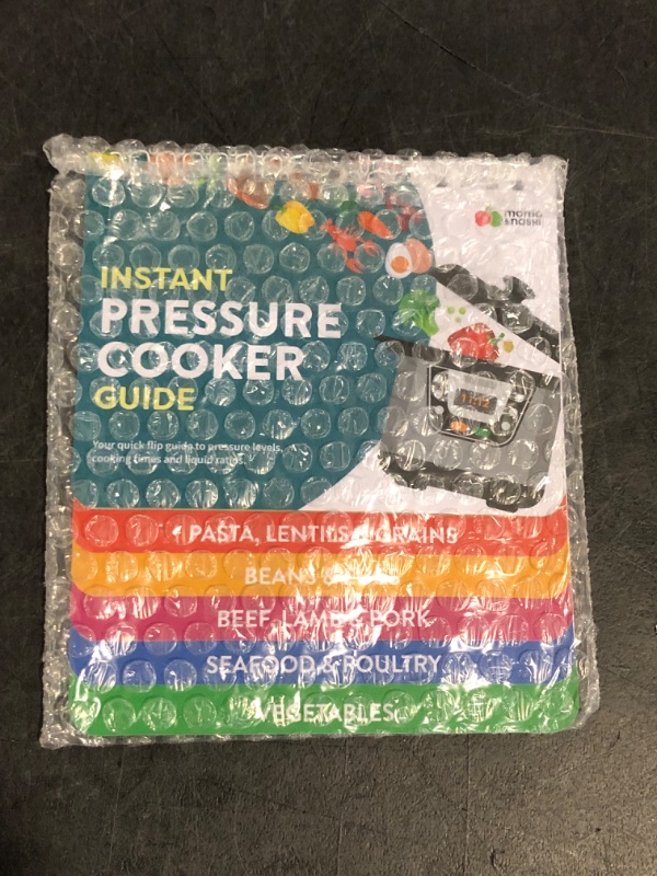 Photo 1 of Instant Pot Magnetic Cheat Sheet Magnet - Instant Pot Accessories - Cookbooks Pressure Cooker Cooking Guide - 7”x 6” Instapot Booklet - Instantpot Cooking - Kitchen Gifts for Women - Kitchen Gadgets