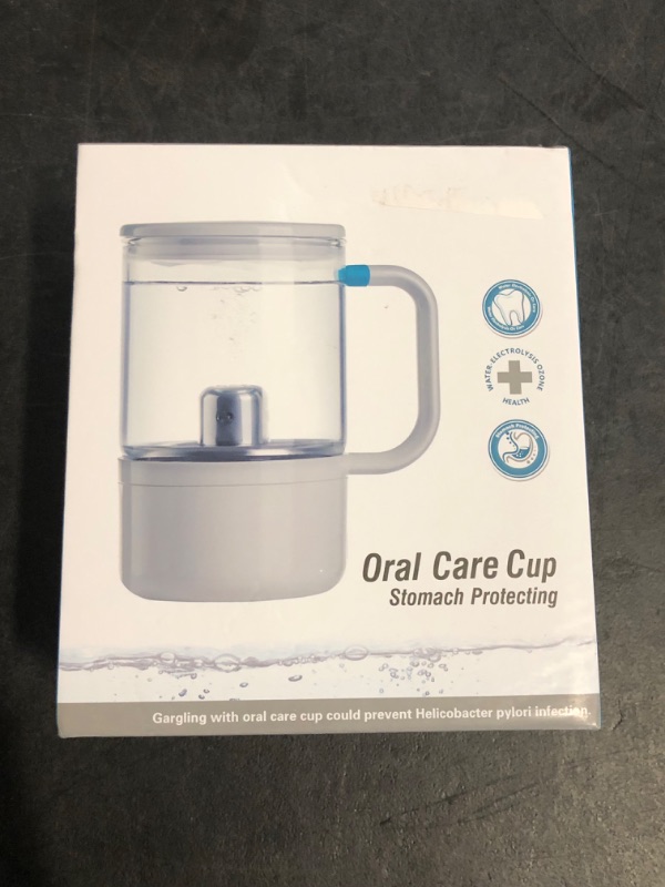 Photo 1 of Water Cup O3 Generator Portable Rechargeable Outdoor Sports Fresh Oxygen mouthwash Cup Hydrogen Water Purification Cup Ozonated Water Generator Bathroom Multi-Purpose Rinse Glass Cup