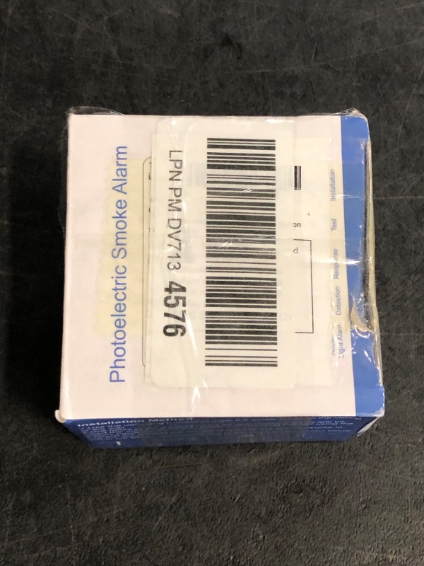 Photo 1 of 1 Pack Interconnected Smart Smoke Detector Smoke Alarm Bluetooth Real-Time App Alerts, Wi-Fi Smoke Detector Fire Detectors for Home Connectivity & 10-Year Battery Life & Multi-User Binding