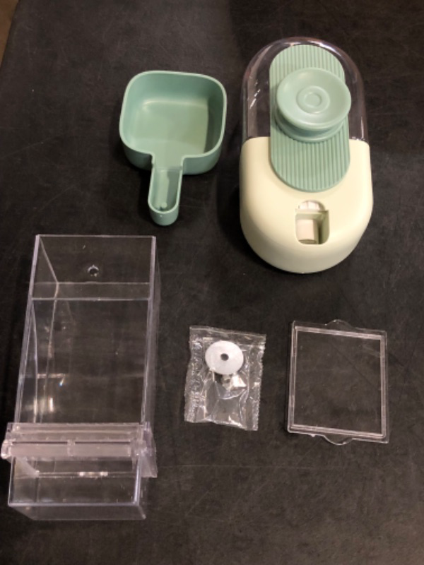 Photo 1 of Haofy Automatic Bird Feeder with Perch, for Parakeet Canary Cockatiel Finch, No Mess Design, Large Capacity, Food Container Drinker for Cage Lovebirds,