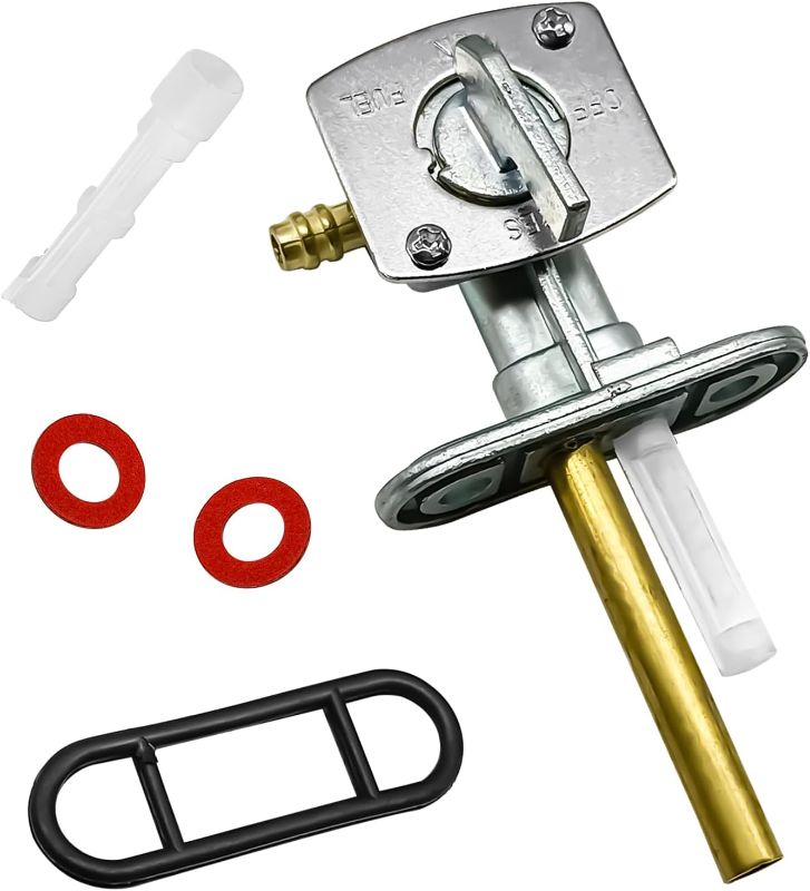 Photo 1 of Fuel Valve Petcock Compatible With Kawasaki Suzuki Yamaha ATV Motorcycles 1986-2016 Fuel Gas Tank Petcock