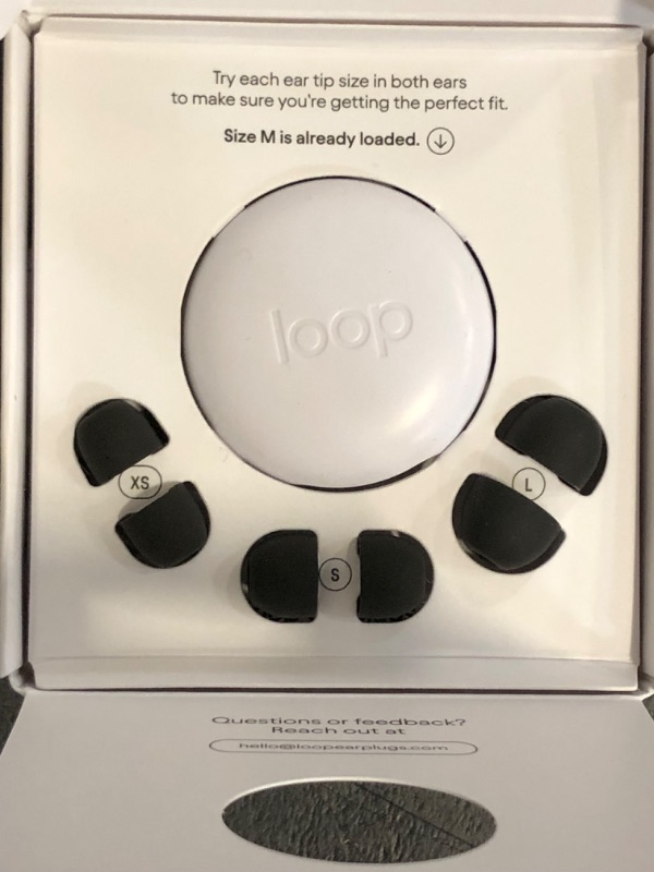 Photo 1 of Loop Quiet 2 Ear Plugs – Ultra-Comfy Reusable Noise-Reducing Earplugs for Sleep, Deep Focus, Travel, Noise Sensitivity | Flexible Hearing Protection | Customizable Fit | 24dB (SNR) Noise Reduction
