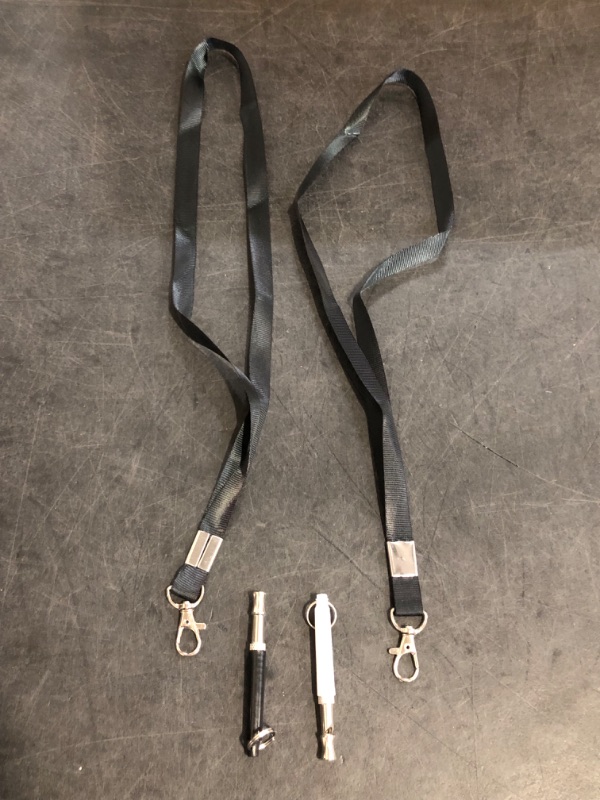 Photo 1 of Dog Whistle to Make Dogs Come to You, 2 Pcs Professional Dog Training Whistles to Call Your Dogs, Adjustable Ultrasonic Silent that Only Dogs Can Hear, Pet Training Whistle with Lanyard for Recall (C)