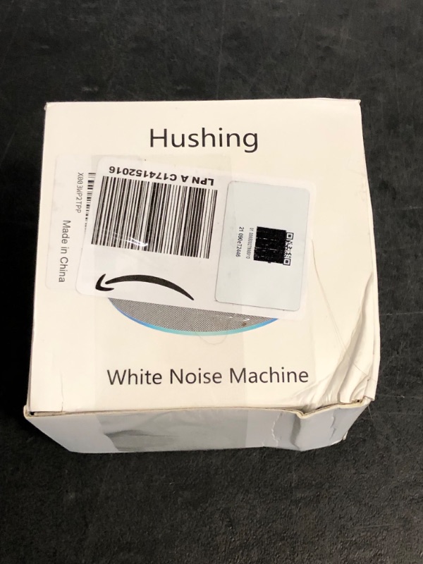Photo 1 of Sound Machine Night Light White Noise Machine 30 Non Looping Sounds 12 Lights 5 Timers 36 Adjustable Volume Memory Function Brown Noise Sleep Sounds Machine for Baby Kids Adult & Home Office Travel