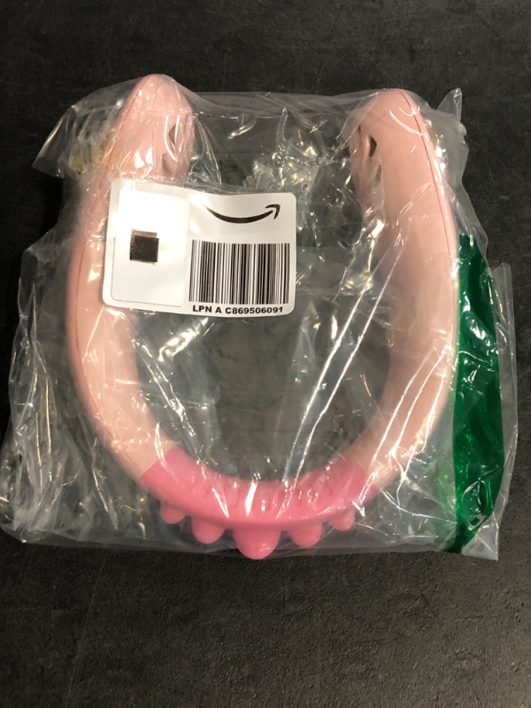 Photo 1 of Cute Cartoon Neck Fan for Kids Children Girls Boys, Portable USB Rechargeable Bladeless Neckband Fan with 3 Speeds & Night Light, Lightweight Hands Free Wearable Fan, Gift Pink2
