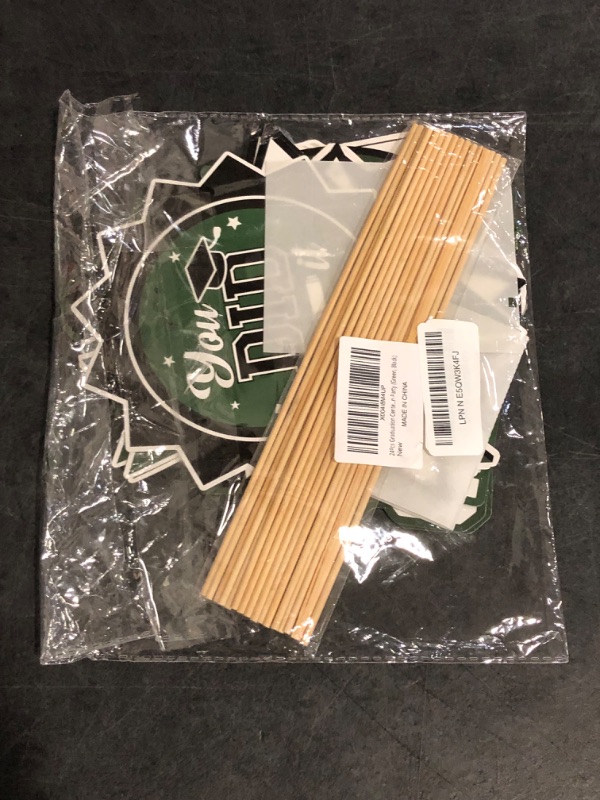 Photo 1 of 24Pcs Graduation Party Decorations Class of 2025, Graduation Centerpieces for Tables, 2025 Congrats Grad Party Centerpiece Stick Table Toppers for Graduation Party Supplies (Green)