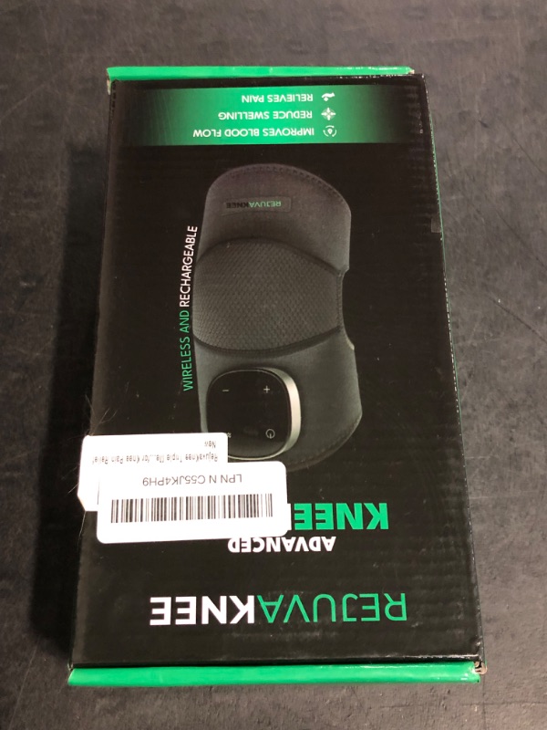 Photo 1 of RejuvaKnee Triple Method Massager - The Official - Relief for Lymphedema & Knee Pain | Heat, Vibration & Compression in One | Official Knee Massager for Fast, Targeted Recovery.