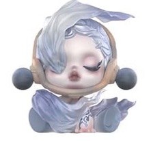 Photo 1 of POP MART SKULLPANDA The Ink Plum Blossom Series