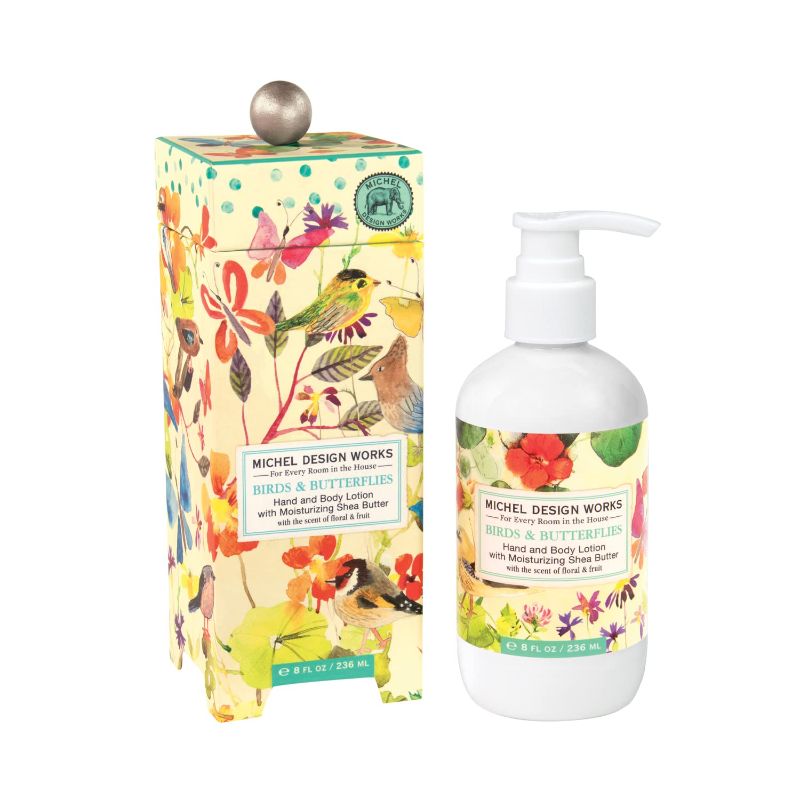 Photo 1 of Michel Design Works Hand and Body Lotion, Birds & Butterflies