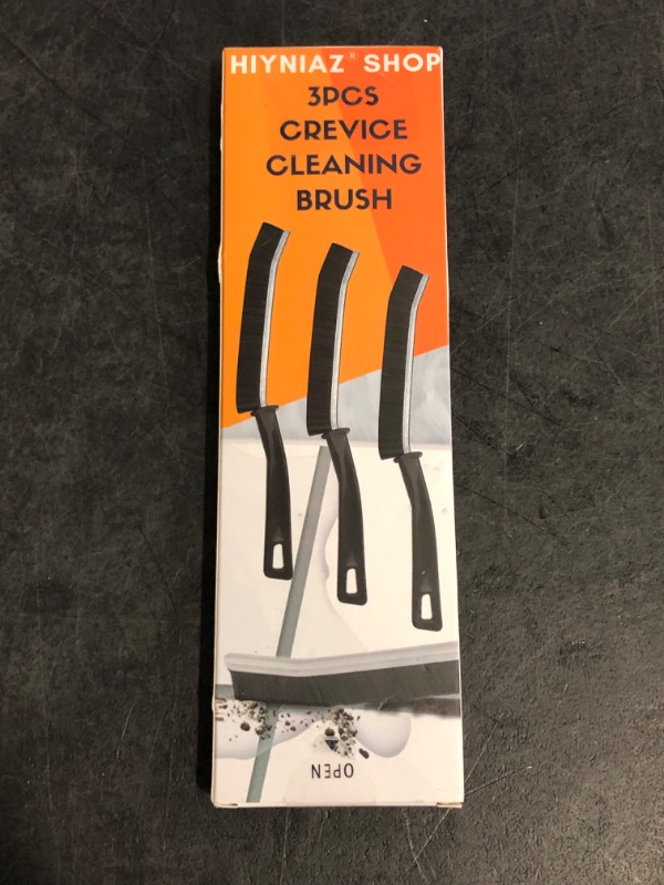 Photo 1 of 3Pcs Crevice Cleaning Supplies, Crevice Cleaning Brushes Tool, Hard Bristle Crevice Cleaning Brush for Household Use, Bathroom Accessories, Kitchen Gadgets
