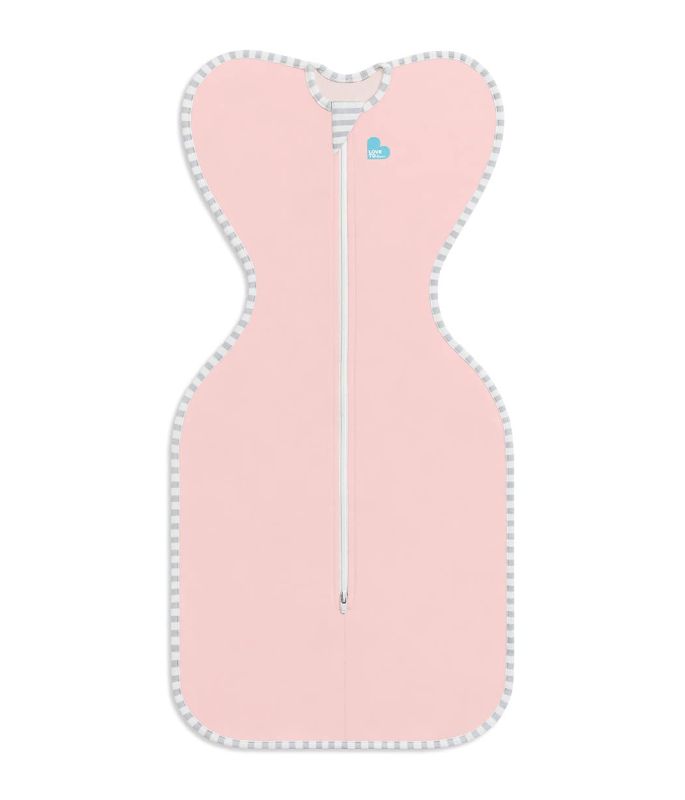 Photo 1 of Size (NB) Love To Dream Swaddle UP Self-Soothing Sleep Sack 8-13 lbs., Dramatically Better Sleep, Snug Fit Calms Startle Reflex, 1.0 TOG, Dusty Pink