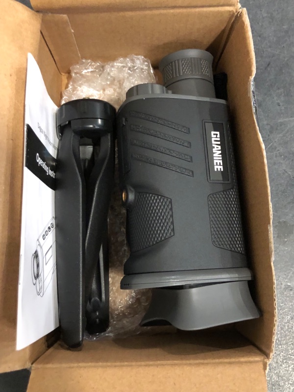 Photo 1 of Night Vision Monocular 4K Digital Infrared Night Vision with 2" Larger Screen, 8X Digital Zoom, 2200mAh Rechargeable Battery, Tripod, 32G SD Card