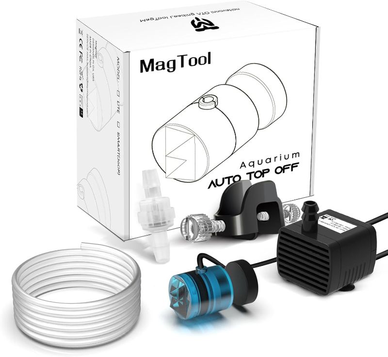 Photo 1 of MagTool Aquarium Auto Top Off System, Aquarium ATO LITE with Dual Optical Sensor for Both Reef and Fresh Tanks(Blue)