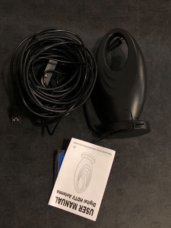 Photo 1 of 2025 TV Antenna for Smart TV and Old TV, 2200+ Miles Range HD Digital TV Antenna Indoor with 360° Signal Strongest Booster, Supports Local Channels 1080P 4K Reception for Home, RV, Camping (33ft)