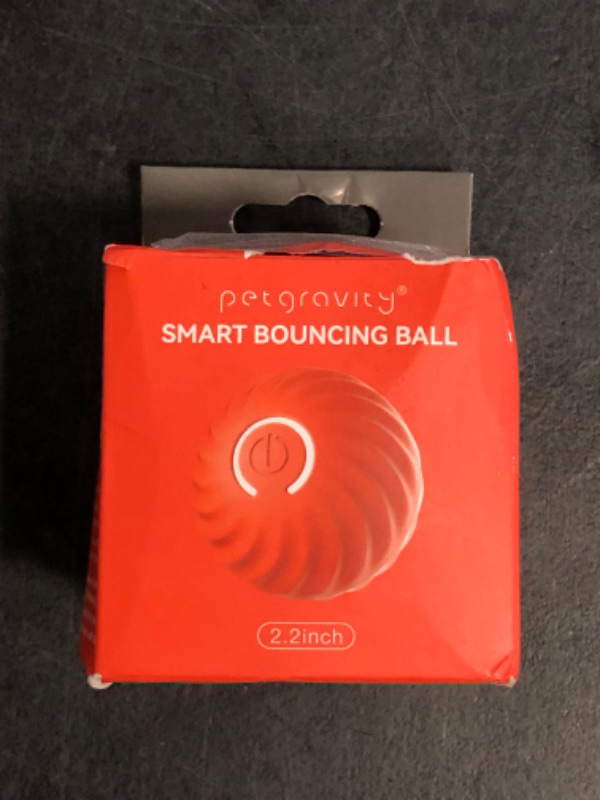 Photo 1 of Trumoon 2025 New Upgrade Dog Bouncing Ball, Smart Jumping Dog Balls That Moves on Its Own(Size Upgrade - Orange)