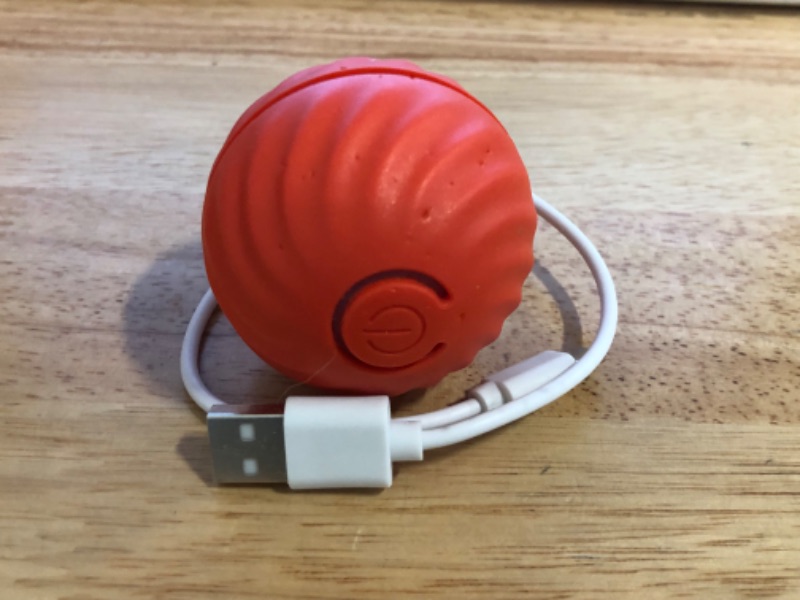 Photo 1 of Trumoon 2025 New Upgrade Dog Bouncing Ball, Smart Jumping Dog Balls That Moves on Its Own(Size Upgrade - Orange)