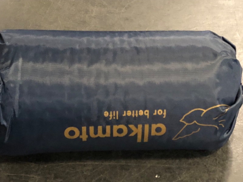 Photo 1 of Memory Foam Pillow for Travel and Camping with Extra Cotton Cover – Easy to Carry Portable Bag