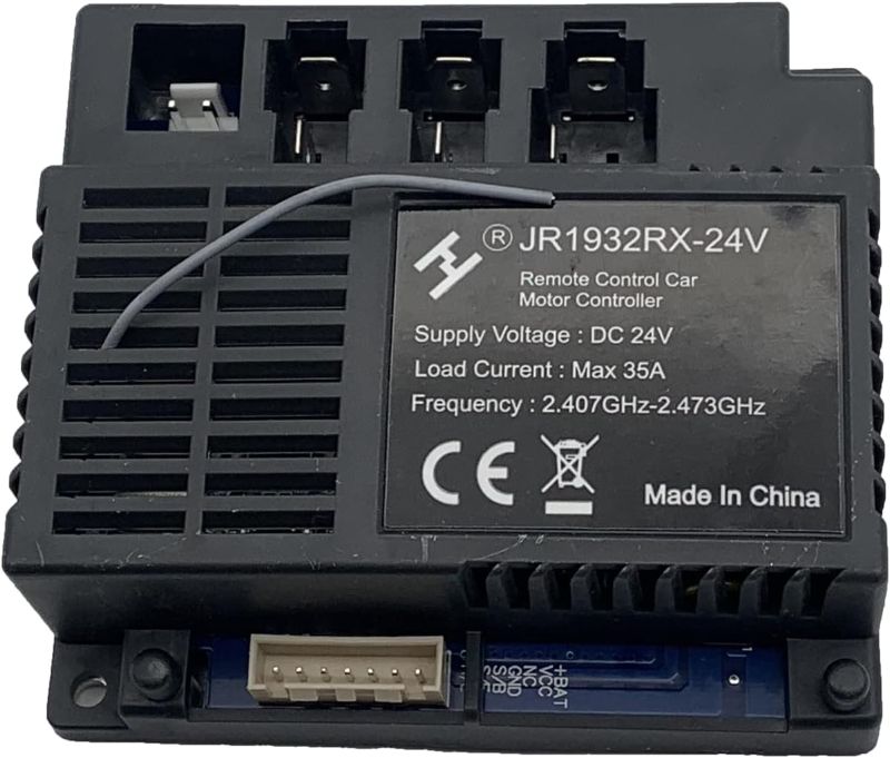 Photo 1 of JR1932RX-24V Control Box Receiver Match 2.4G Bluetooth Remote Control, Accessory Receive Controller Signal Install Children's Electric Ride on Kids Car Replacement Parts