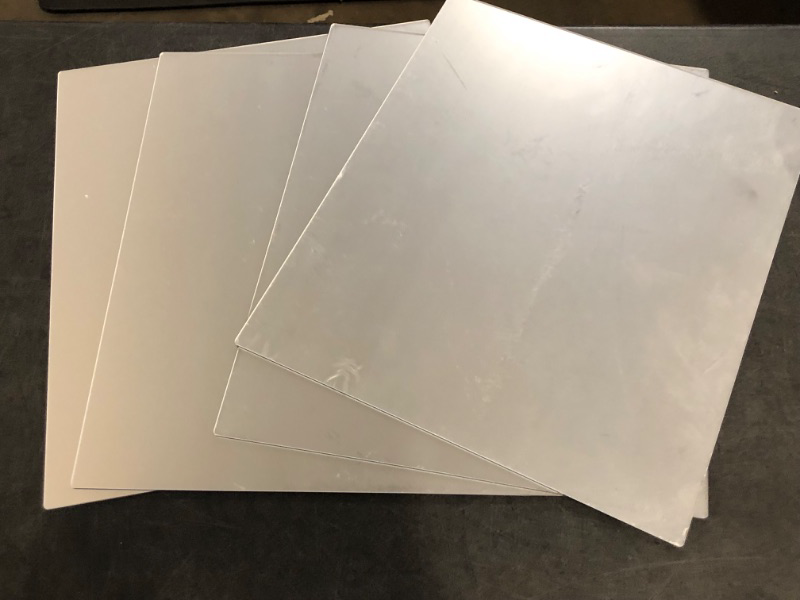 Photo 1 of 20ga Cold Rolled Sheet Metal 12"x12" (+/- 1/8") (4)
