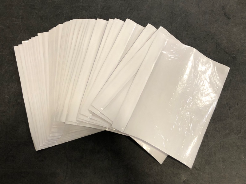 Photo 1 of 100 Pcs-7.5x5.5 Packing List Mailing Envelopes Shipping Envelopes Packing List Clear Adhesive Shipping label sleeves Shipping Supplies for Small Businesses