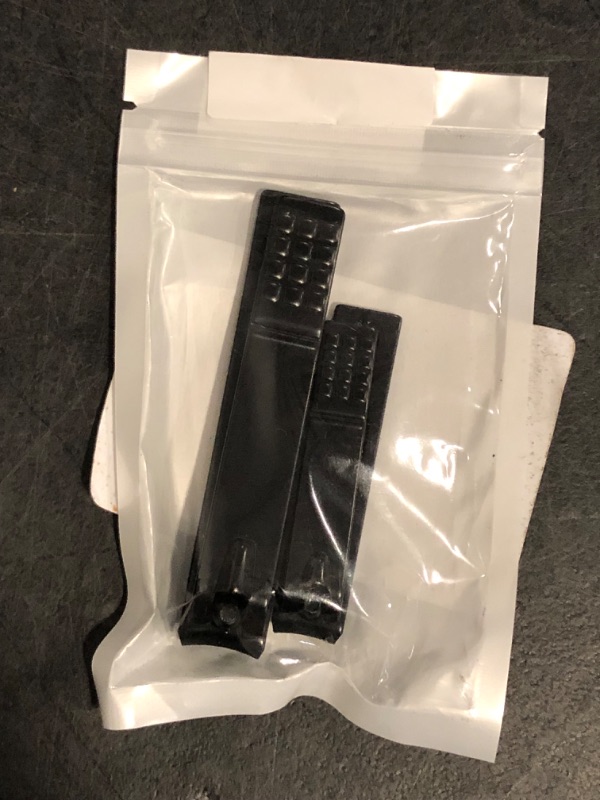 Photo 1 of Nail Clippers Set, Sharp Stainless Steel Fingernail Clipper & Toenail Clippers, Black Nail Cutter, Large and Small 2 Piece Set.