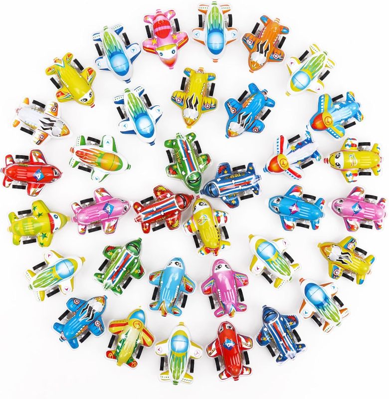 Photo 1 of Hooqict 25 Pcs Mini Pull Back Planes and Cars for Boys 4-8 Years Old Airplane and Car Party Favors Bulk Kids Mini Airplane Toys Set for Classroom Treasure Box Toys, Carnival Prizes and Birthday Goodie Bag Stuffers
