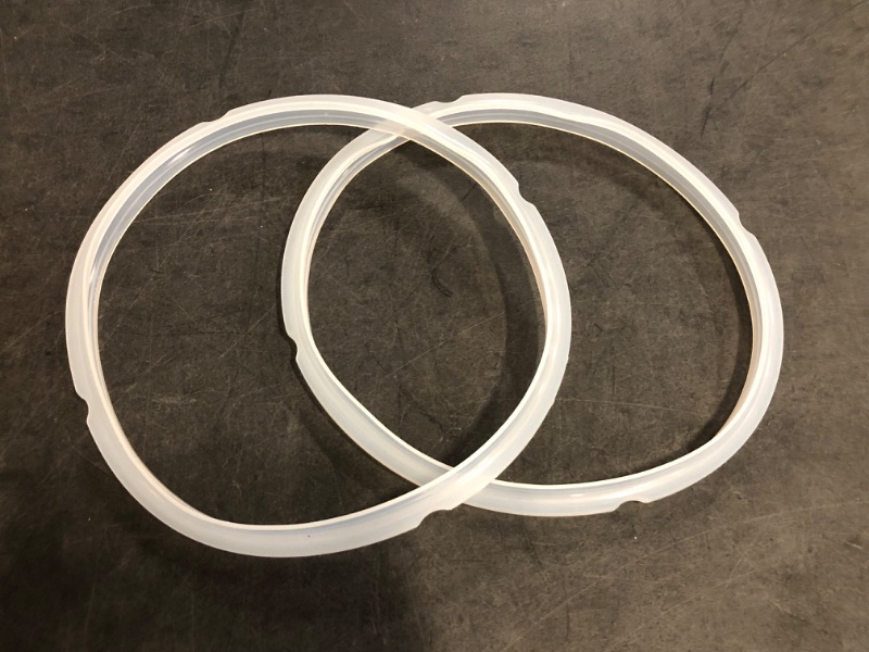 Photo 1 of Silicone Sealing Ring for Instant Pot - 8 Quart, Food-grade Silicone Fits Duo, Duo Plus, Ultra, Viva - 2 Pack