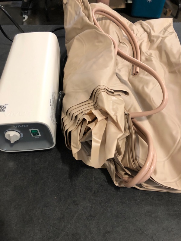 Photo 1 of Vive Alternating Air Pressure Mattress Pad - The Original Bed Sore Prevention Solution - Hospital Topper for Bedridden Patients - Includes Waterproof, Breathable Ulcer Cushion & Whisper Quiet Pump
