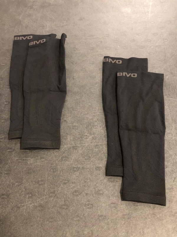 Photo 1 of CAMBIVO 3 Pairs Calf Compression Sleeves for Men & Women – Footless Compression Socks for Shin Splints, Pain Relief, Varicose Veins – Leg Support for Running, Travel, Fitness, Nursing