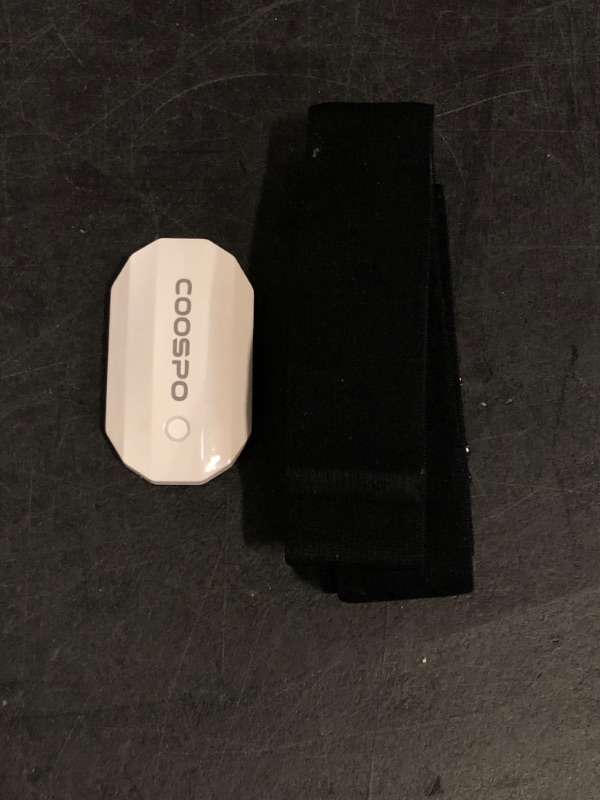 Photo 1 of COOSPO Bluetooth Heart Rate Monitor Chest Strap H808S, ANT+ BLE HR Monitor Chest, HRM IP67 Waterproof, 300H Battery Life