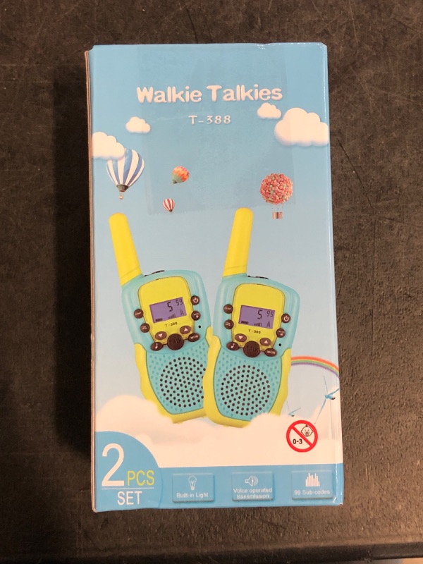 Photo 1 of Selieve Toys for 3-12 Year Old Boys Girls, Walkie Talkies for Kids 22 Channels 2 Way Radio Toy with Backlit LCD Flashlight, 3 Miles Range for Outside, Camping, Hiking