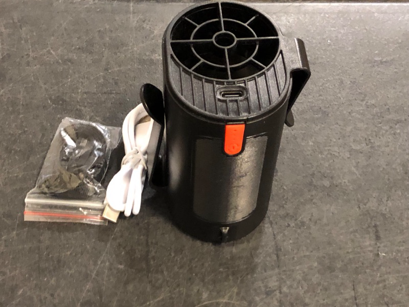 Photo 1 of 2025 AI Portable Fan Rechargeable, 4 Speeds 6600RPM Strong Airflow, Personal Waist Fan with up to 25H of Working Time, Hands-Free Hanging Neck Fan, Wearable Belt Fan for Camping, Outdoor, Jobsite
