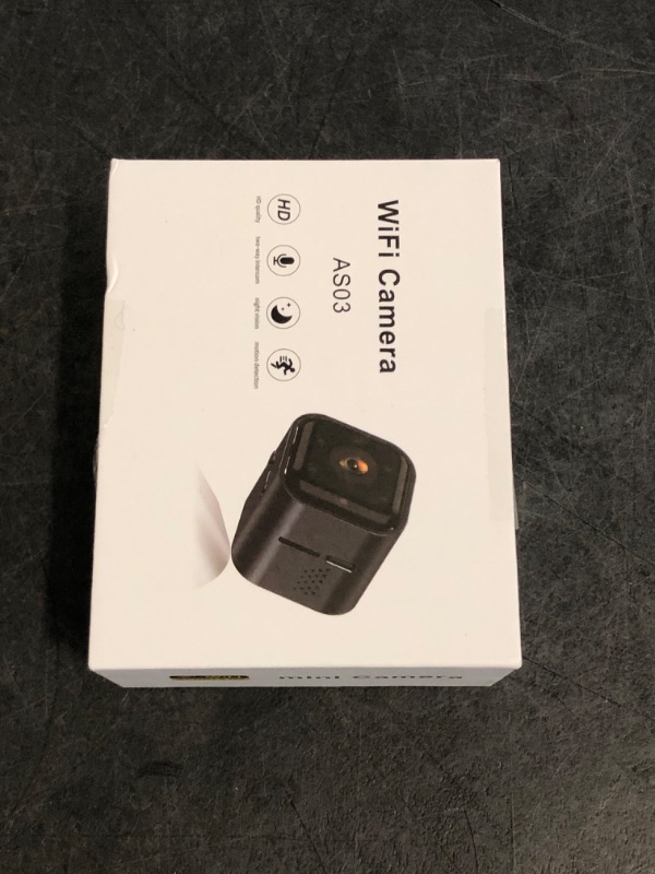 Photo 1 of Hidden Spy Camera - Nanny Cam - 1080P HD WiFi Wireless Security Camera - Best Mini Car Cameras for Surveillance - Surveillance Camera with Motion Detection and Night Vision