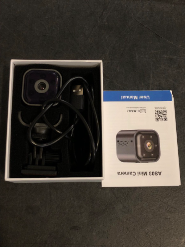 Photo 1 of Hidden Spy Camera - Nanny Cam - 1080P HD WiFi Wireless Security Camera - Best Mini Car Cameras for Surveillance - Surveillance Camera with Motion Detection and Night Vision